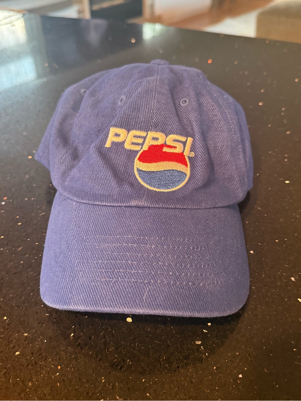Pepsi Royal Blue Embroidered Logo Hat
